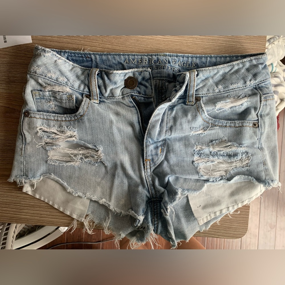 American Eagle jean shorts